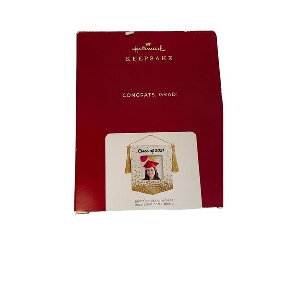 Class Of 2021 Graduation Christmas Tree Hallmark Keepsake Ornament - Picture 2 of 8